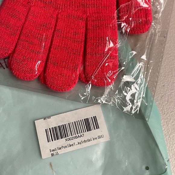 Reach Star Pure Silver knit touchscreen Arthritis Gloves - Picture 3 of 12